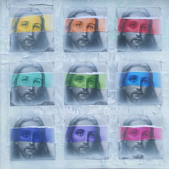 Jesus a la Warhol