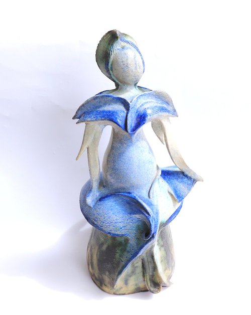 Lady in Blue by Gallery Sonja Bikic