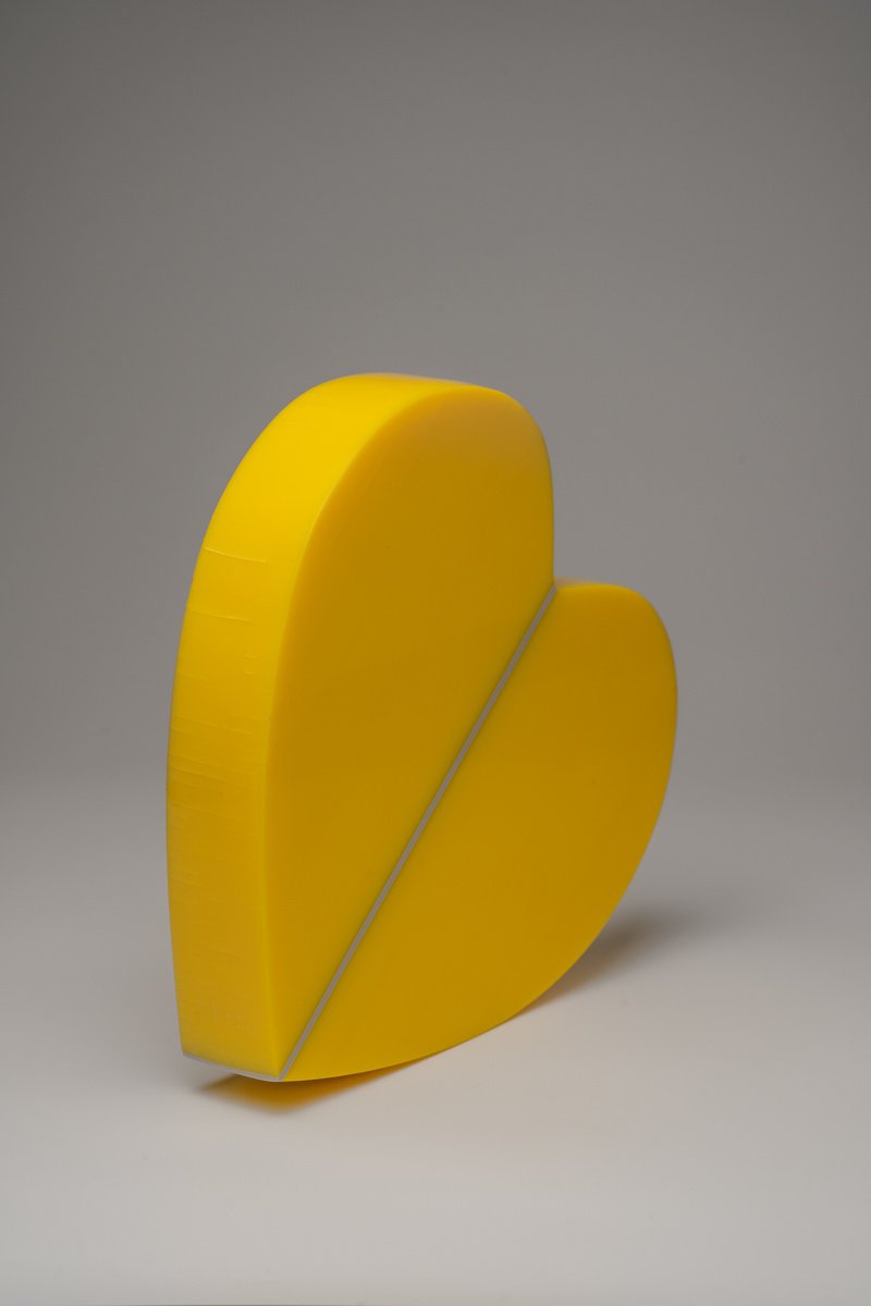 Full Heart (Yellow) by George Tilelis