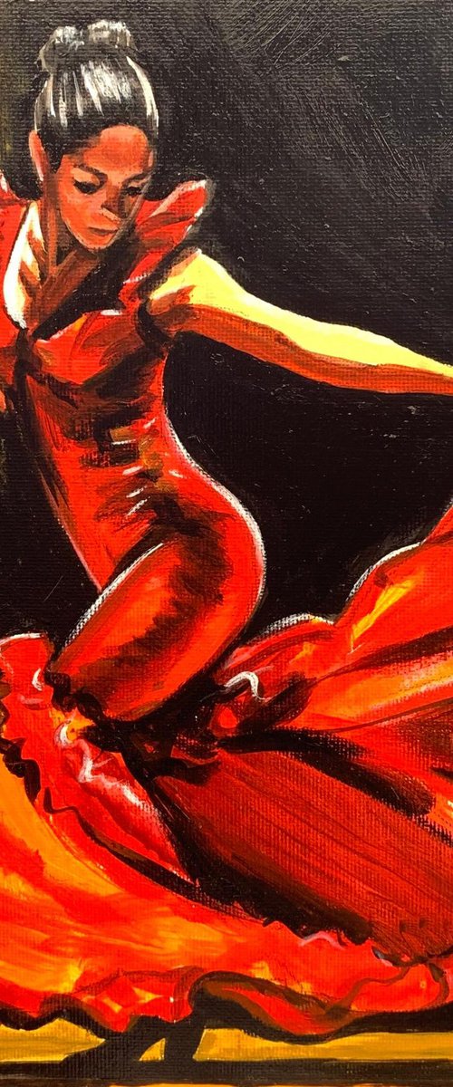 flamenco passion by Anzhelika Klimina
