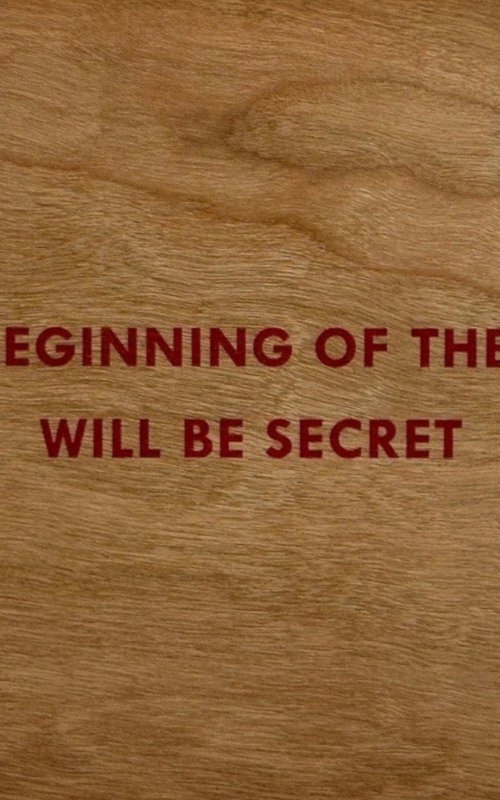 The Beginning Of The War Will Be Secret by Jenny Holzer