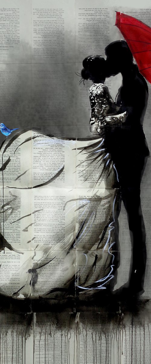 THE FLOWING DRESS by Loui Jover