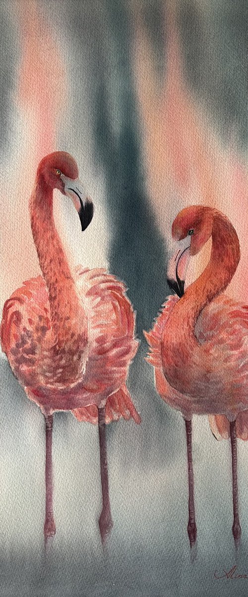 Flamingo by Alina Karpova