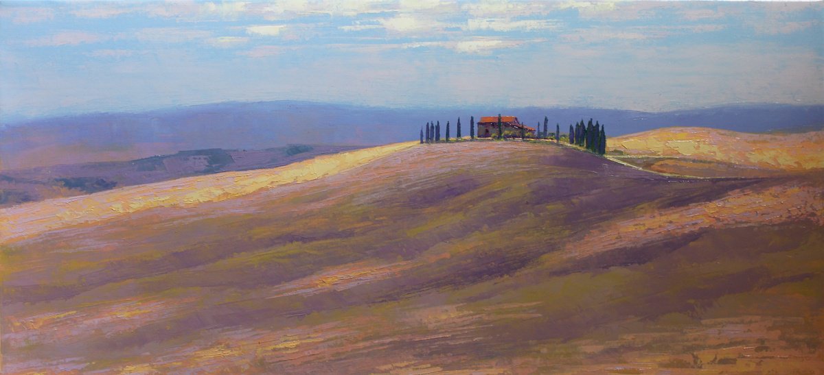 Toscana, Plein Air by REVAZ TCHEISHVILI