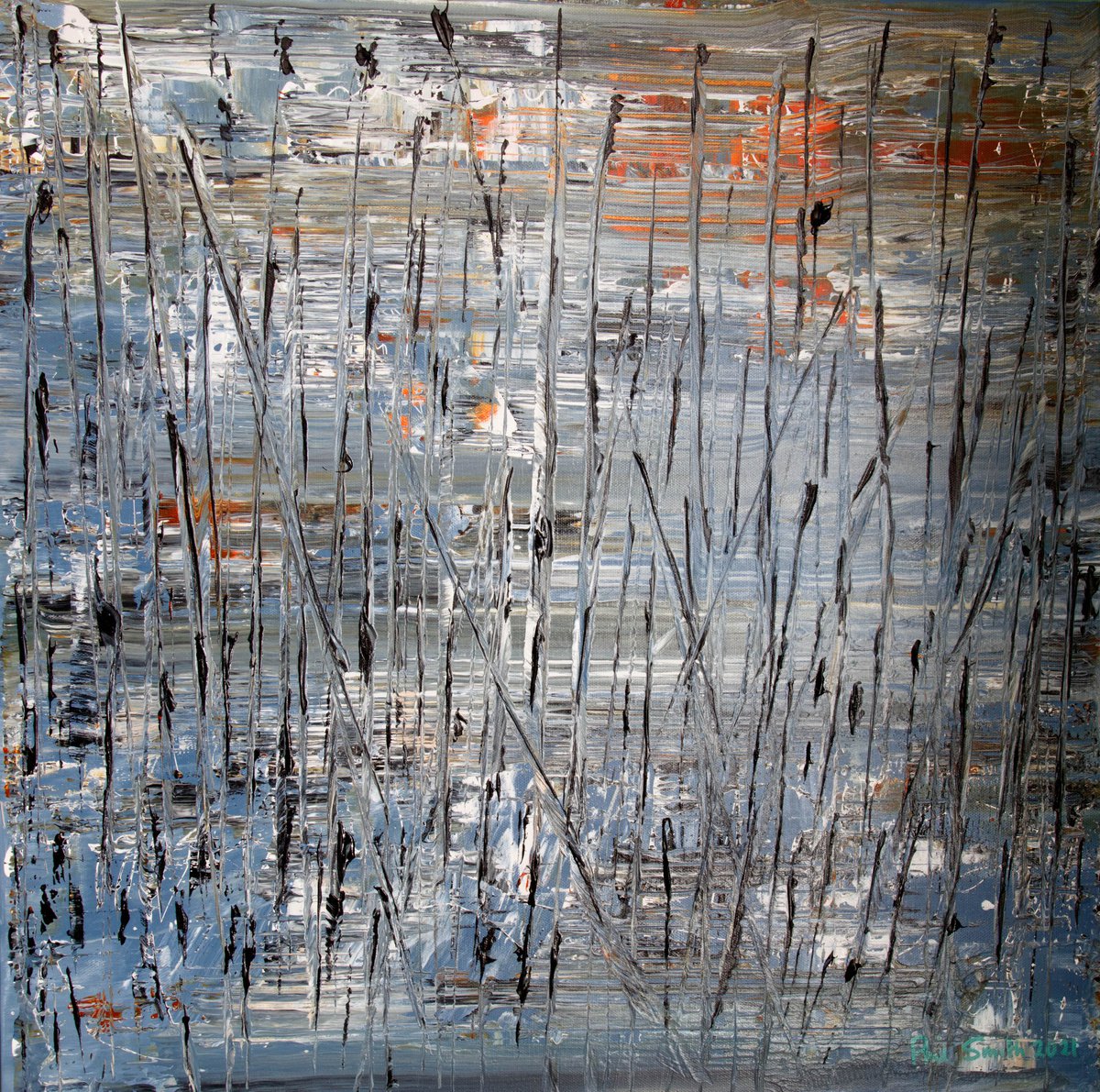 Reedbed at Sunset by Phil Smith