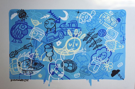 Doodle Pad - Blue