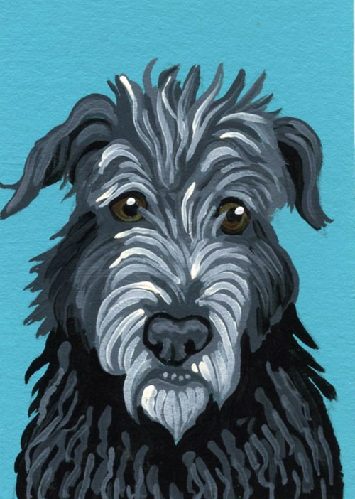 Irish Wolfhound by Carla Smale