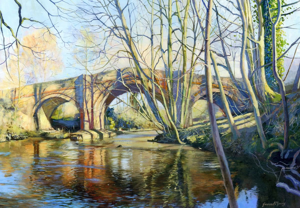 Bridge, Rievaulx by James McGairy