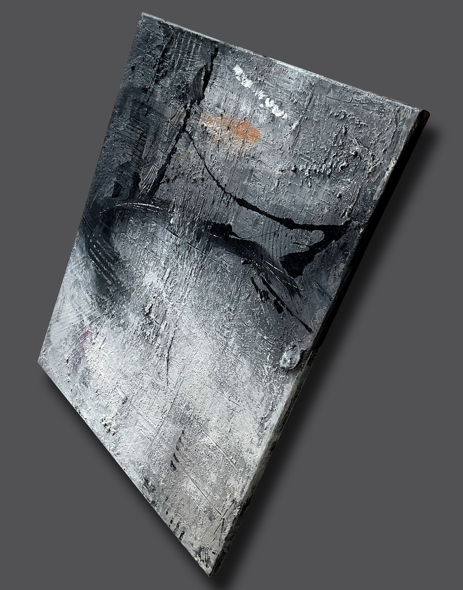 Abstract Painting By Kathy Morton Stanion, 16 X 20", Urban Magic, Original Artwork