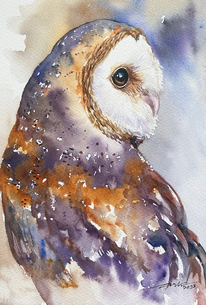 Barn Owl Bopp by Arti Chauhan