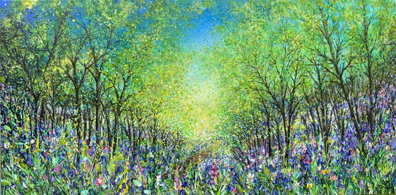 Woodland Bluebells and Wild Flora XL