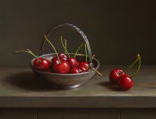 Cherries by Albert Kechyan