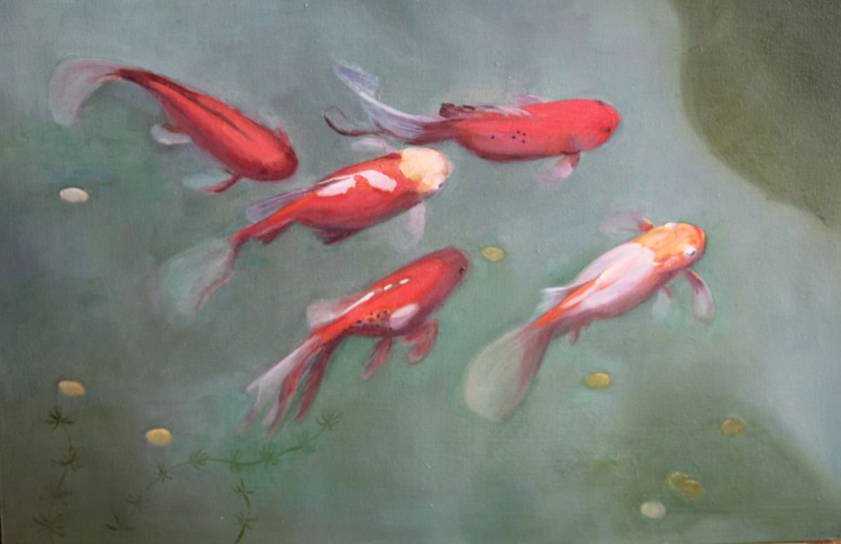 Goldfish by Ludmila Artamoshina