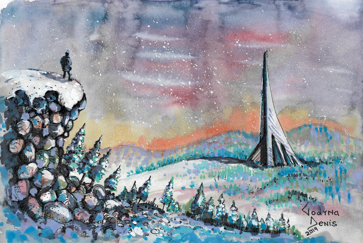 Winter sci-fi by Denis Godyna
