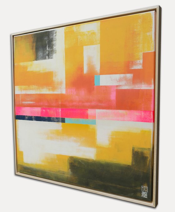 Untitled in Yellow Stripe