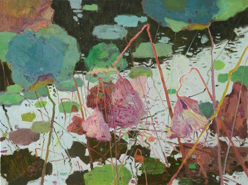 Waterlilies in pond 193 by jianzhe chon