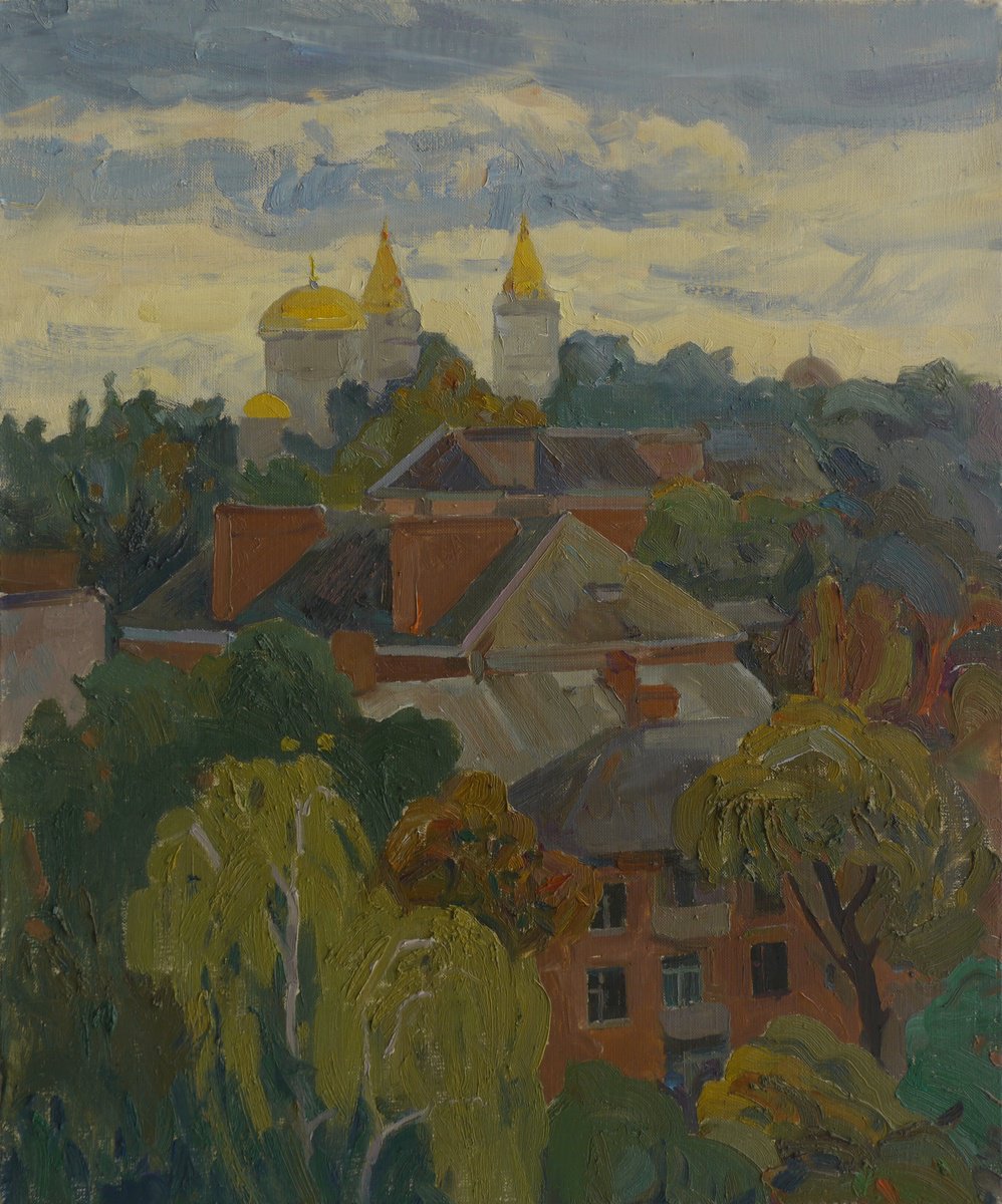 Chernihiv in October by Victor Onyshchenko