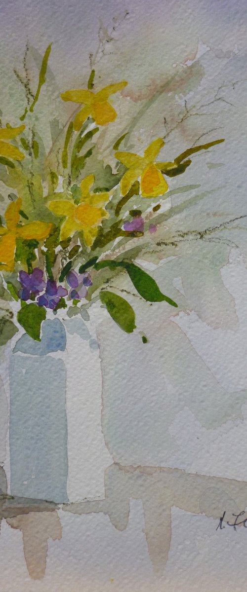 Spring Flowers by Maire Flanagan