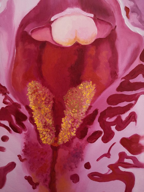 Orchid - a flower of femininity and passion, number 2