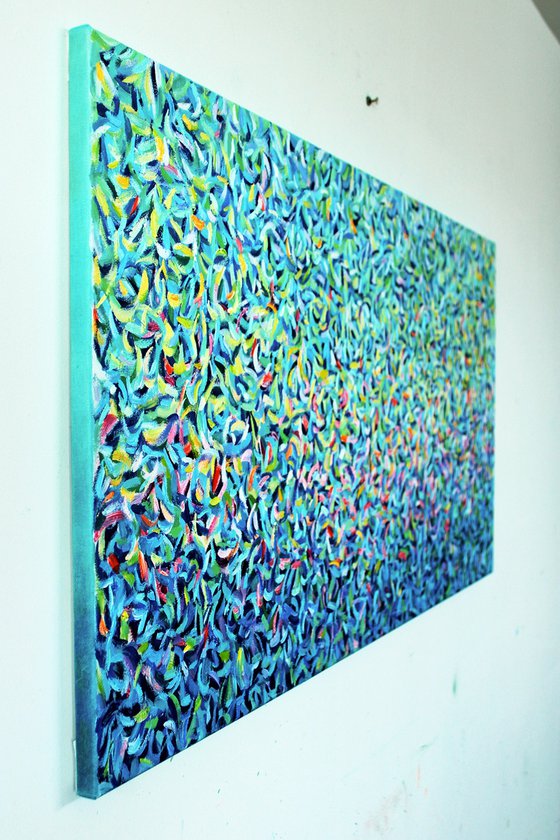 The garden XV Abstract series.