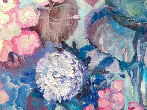 Asters. Autumn Flight