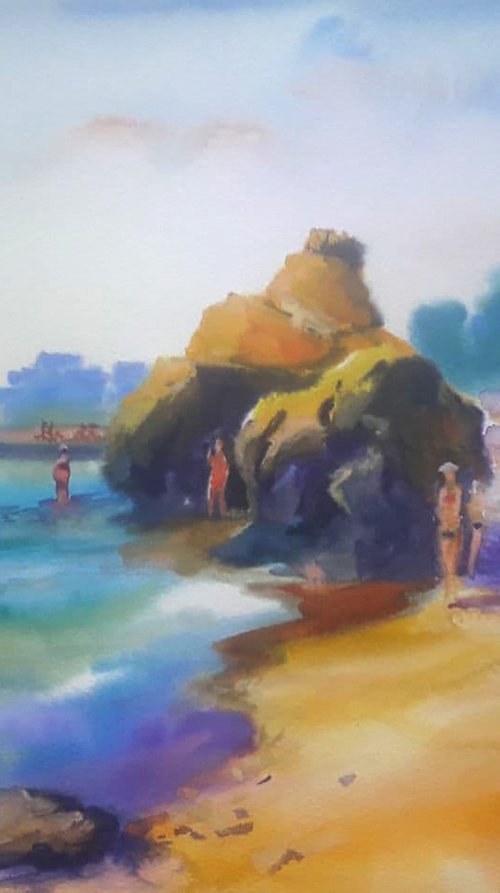 Langeron Beach by Boris Serdyuk