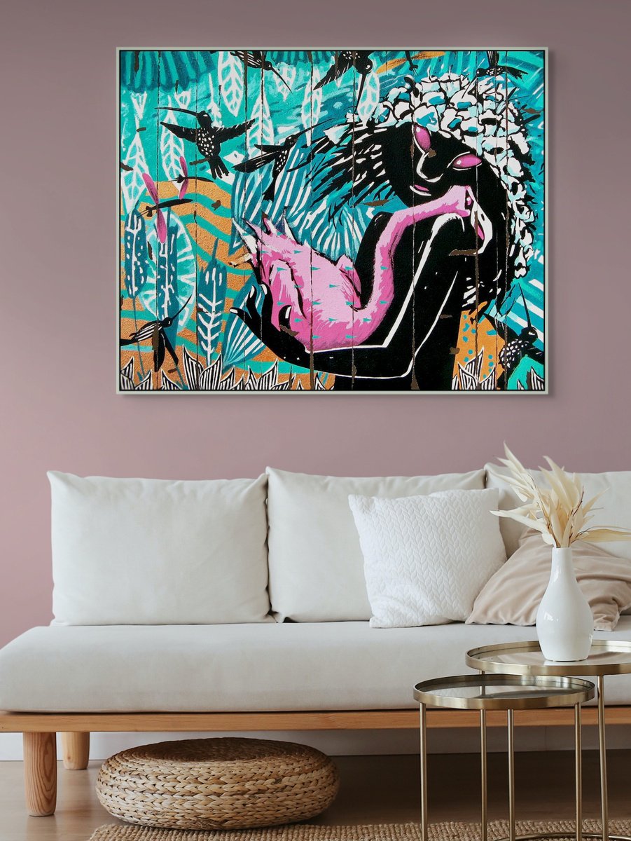 Expressive Oil Painting , Youth Of Flora By Evgen Semenyuk, 39 X 31, Artwork For Sale On Artfinder