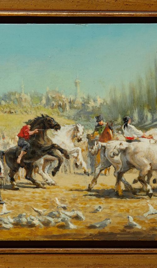 The Horse Fair by Alexander Levich