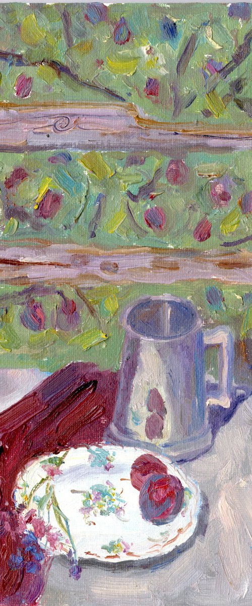 Salmon moon. UK by Tanya Sun