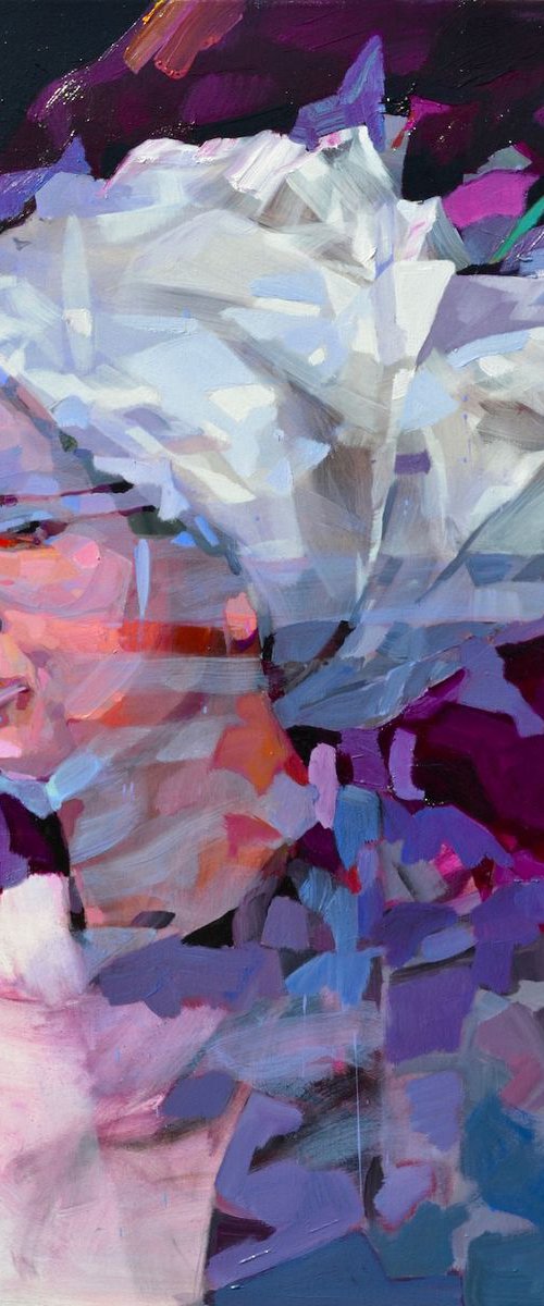 The wind blows wherever it wants (Portrait of PR) by Melinda Matyas