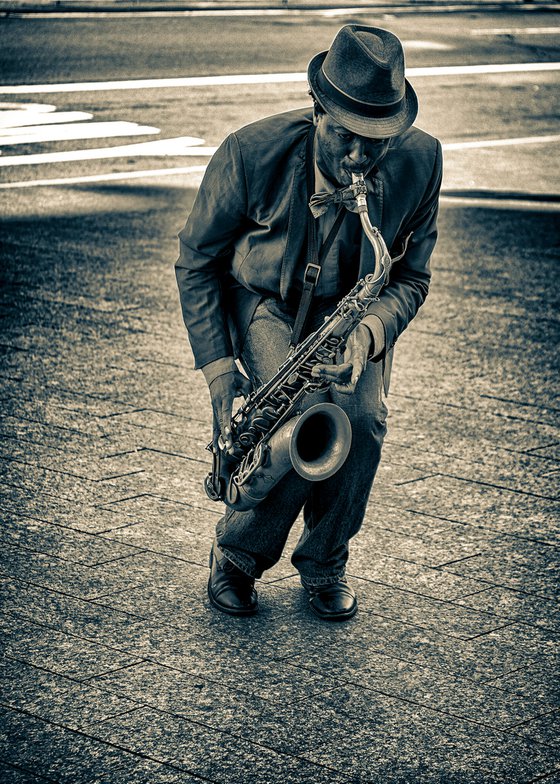 Jazzman New York ( Vintage Print)