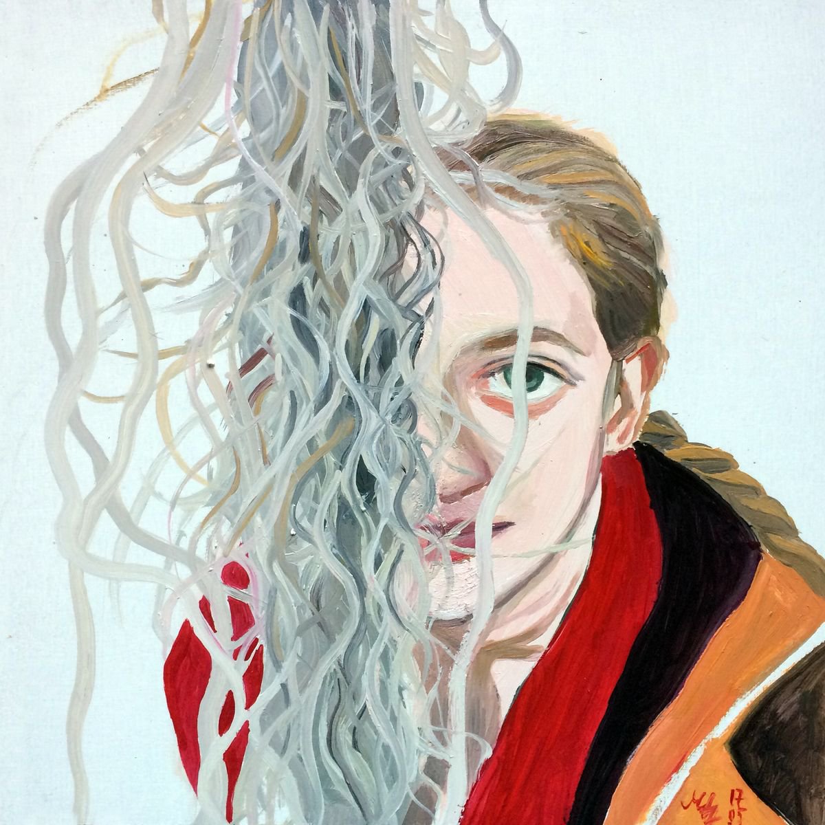 Natural Self Portrait IV by Szabrina Maharita