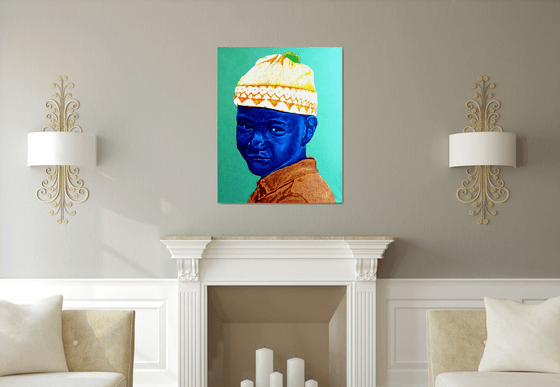 "Blue Boy With A Smile"