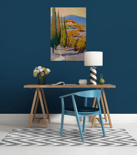 Through the Orange Grove