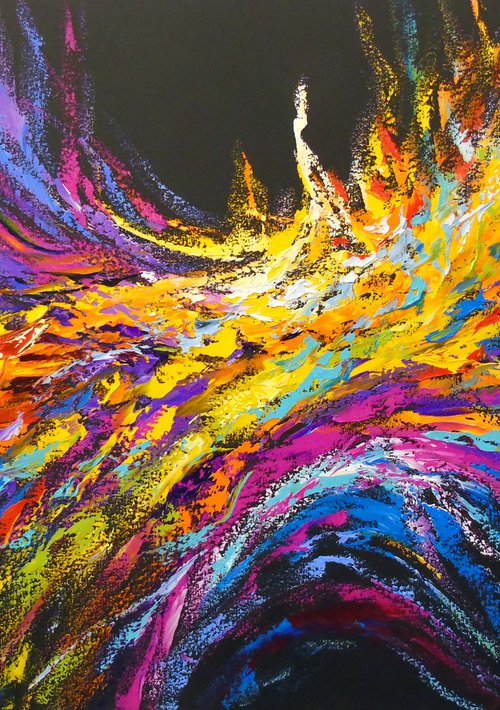 Wave of energy by Olha Darchuk