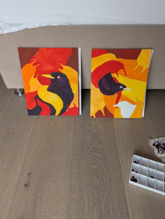 Diptych Hugs