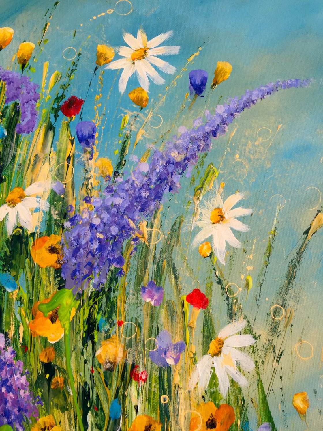 It's Such a Perfect Day Acrylic painting by Emma Sian Pritchard Artfinder