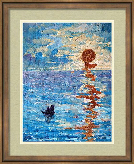 Boats,Sea,Sun