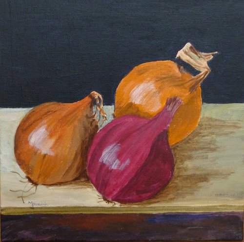 Three Onions by Maddalena Pacini