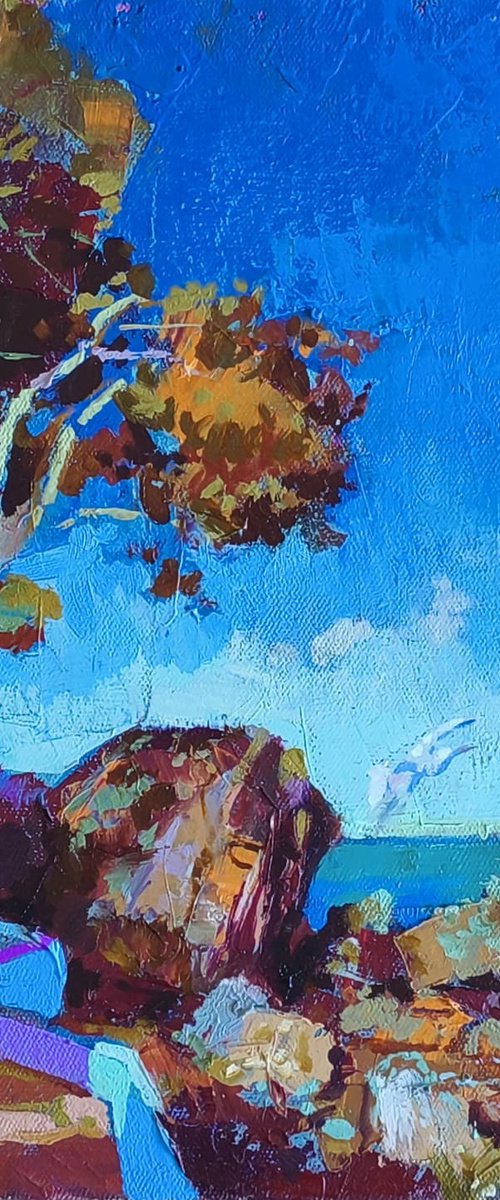 Flight of Seagulls by Luis Rincon