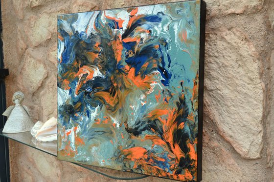 FLUIDITY. 3D canvas.