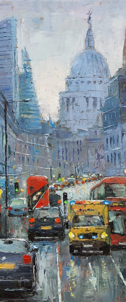 Fleet Street London by Roberto Ponte