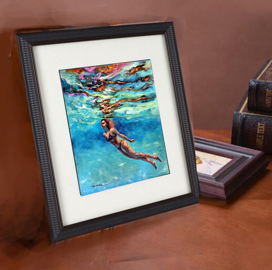 Girl swimming40