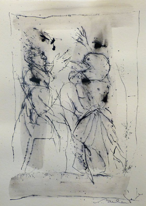 Interaction 5, 29x21 cm