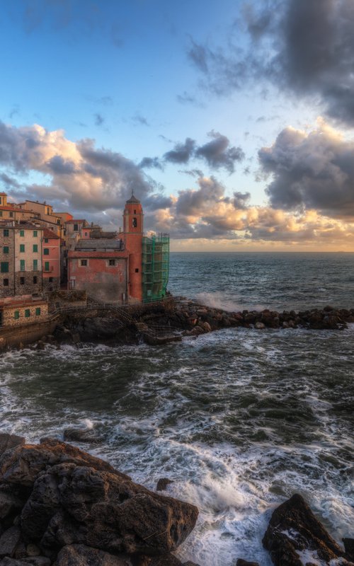 TELLARO SUNSET by Giovanni Laudicina