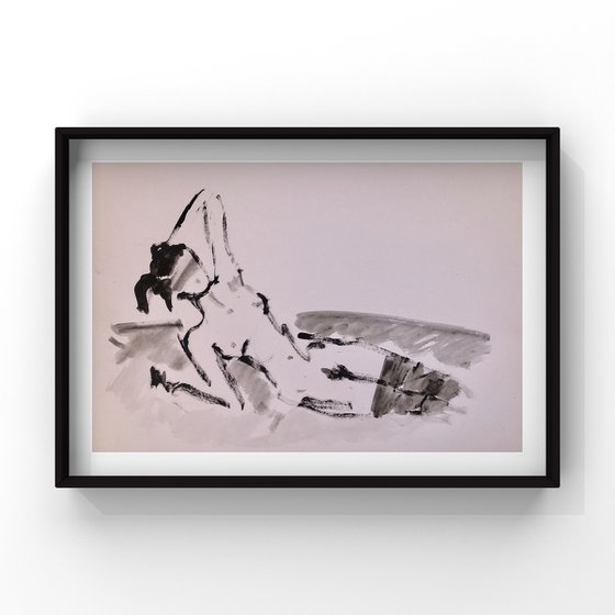 Reclining nude