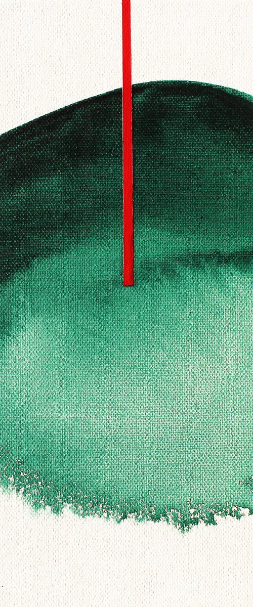 Green Impression I. by Emma Pesti
