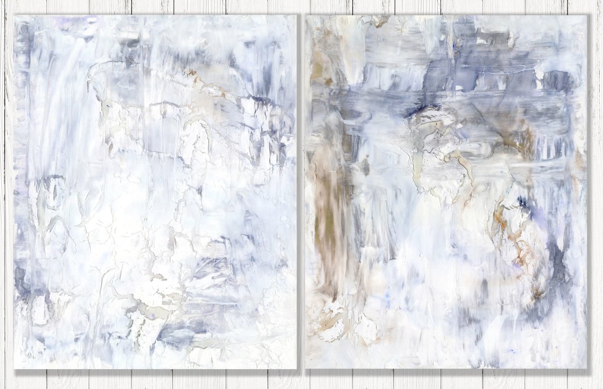 Expressive Painting , Mystical Moments 3 By Kathy Morton Stanion, 32 X 20, Artwork For Sale On Artfinder