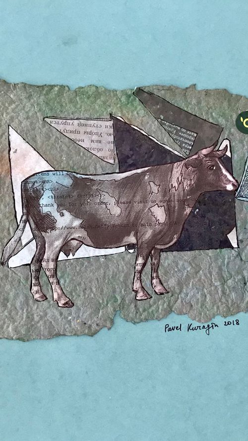 Abstract cow by Pavel Kuragin