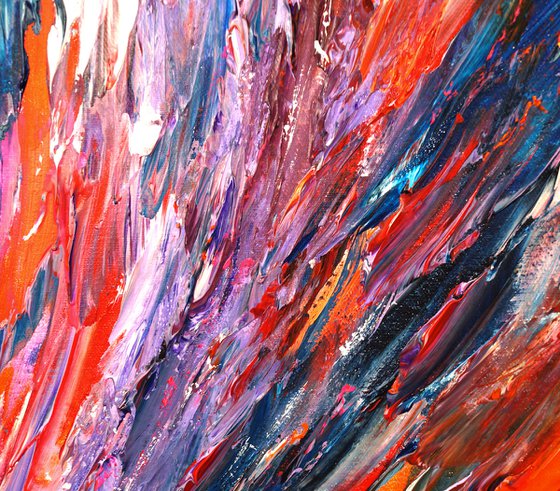 Red Energy Abstraction  XXL 1